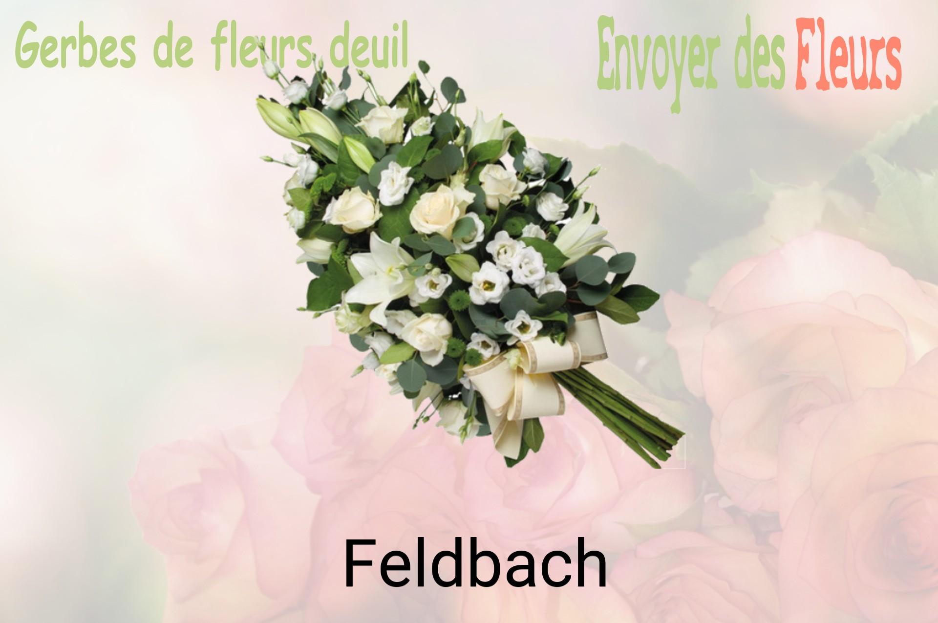 Gerbe de fleurs de deuil livrée à Feldbach
